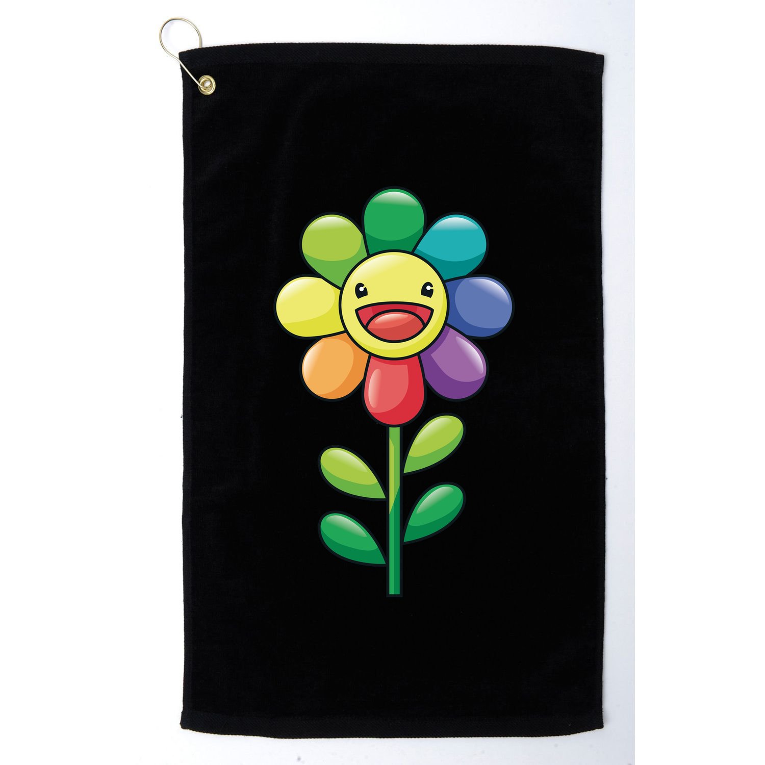 Happy Sunflower Golf Towel