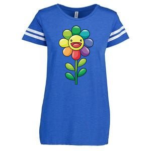 Happy Sunflower Enza Ladies Jersey Football T-Shirt