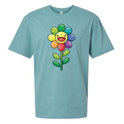 Happy Sunflower Sueded Cloud Jersey T-Shirt