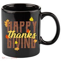 Happy Thanksgiving 11oz C Handle Ceramic Mug