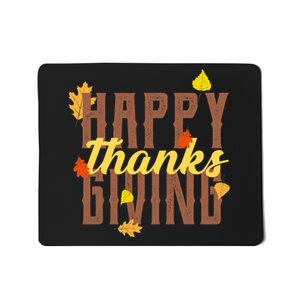 Happy Thanksgiving Mousepad