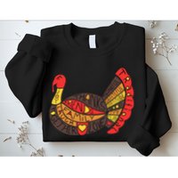 Happy Thanksgiving Day Turkey Sweatshirt