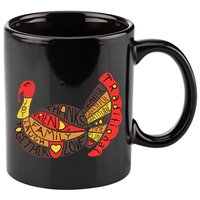 Happy Thanksgiving Day Turkey 11oz C Handle Ceramic Mug