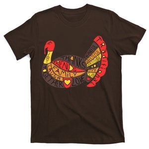 Happy Thanksgiving Day Turkey T-Shirt