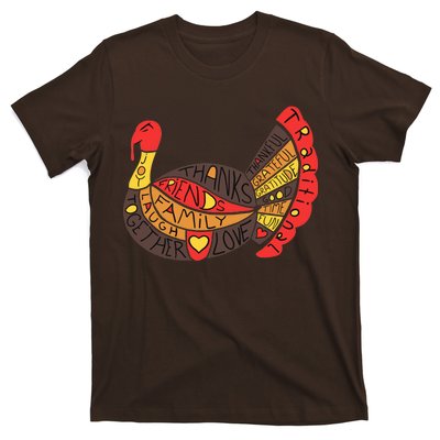 Happy Thanksgiving Day Turkey T-Shirt