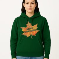 Happy Thanksgiving Fall Leaf Hoodie