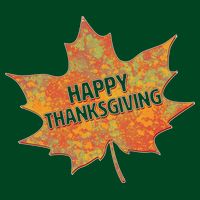 Happy Thanksgiving Fall Leaf Hoodie