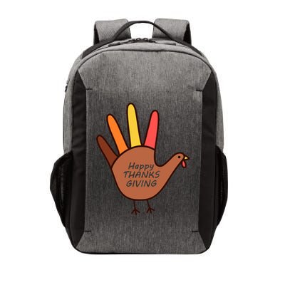 Happy Thanksgiving Hand Turkey Vector Backpack