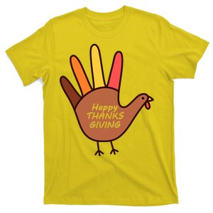 Happy Thanksgiving Hand Turkey T-Shirt