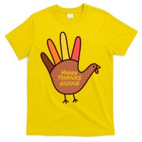 Happy Thanksgiving Hand Turkey T-Shirt
