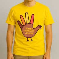 Happy Thanksgiving Hand Turkey T-Shirt