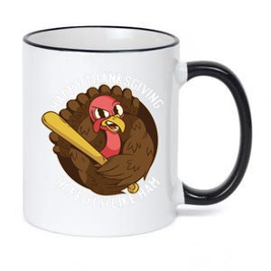 Happy Thanksgiving Hope You Like Ham 11oz Black Color Changing Mug