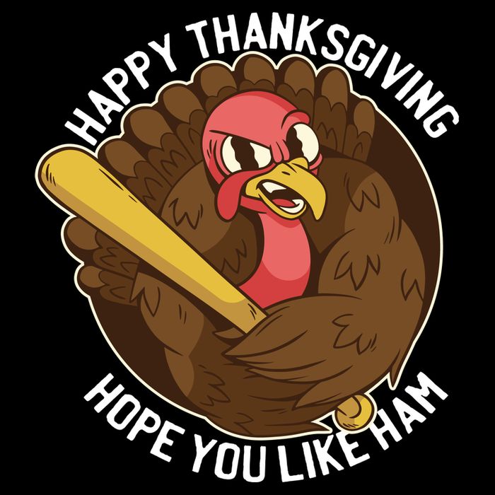 Happy Thanksgiving Hope You Like Ham 16 in Basic Backpack