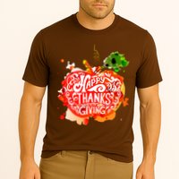 Happy Thanksgiving Pumpkin Splatter Cooling Performance Crew T-Shirt