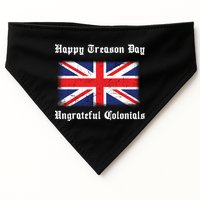 Happy Treason Day Ungrateful Colonials USA-Made Doggie Bandana