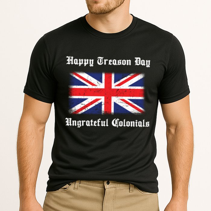 Happy Treason Day Ungrateful Colonials Cooling Performance Crew T-Shirt