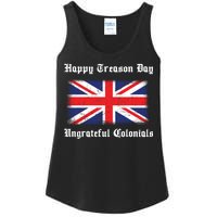 Happy Treason Day Ungrateful Colonials Ladies Essential Tank