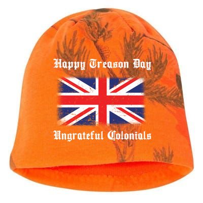 Happy Treason Day Ungrateful Colonials Kati - Camo Knit Beanie