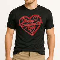 Happy Valentine's Day Heart Cooling Performance Crew T-Shirt