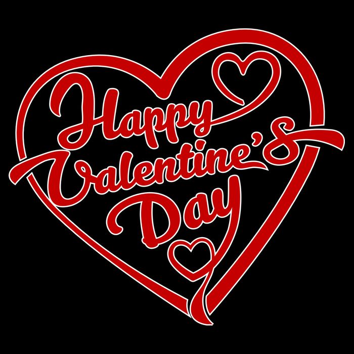 Happy Valentine's Day Heart Cooling Performance Crew T-Shirt