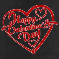 Happy Valentine's Day Heart 11oz C Handle Ceramic Mug