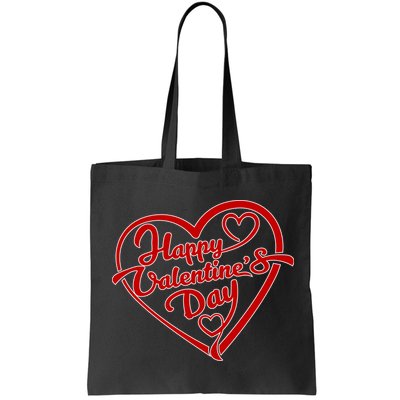 Happy Valentine's Day Heart Bag