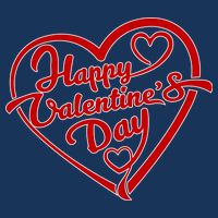Happy Valentine's Day Heart Infant Baby Jersey Bodysuit