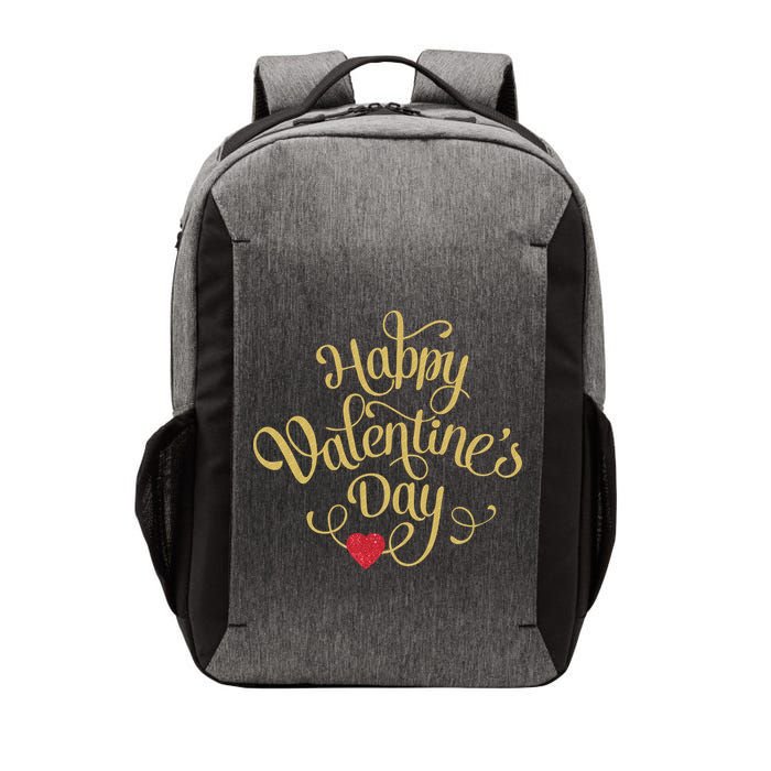 Happy Valentine's Day Love Heart Design Vector Backpack