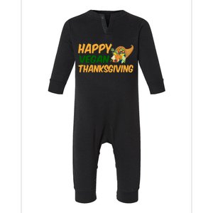 Happy Vegan Thanksgiving  Infant Fleece One Piece