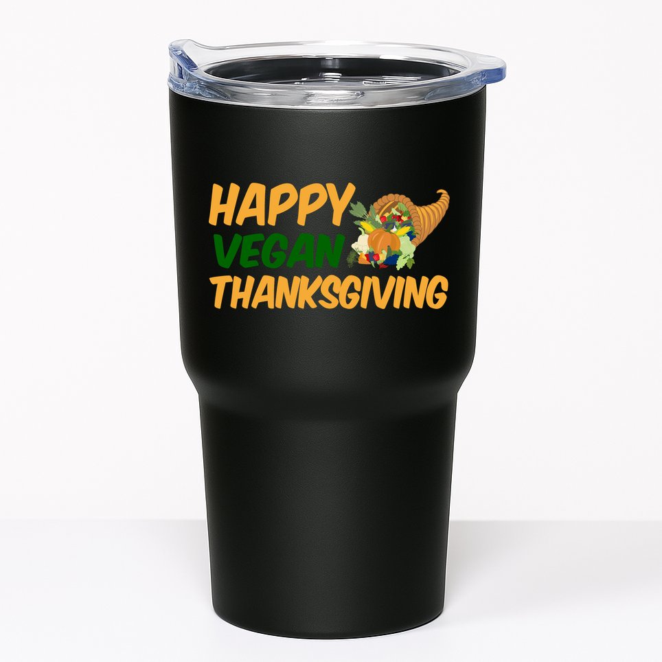 Happy Vegan Thanksgiving  Tumbler