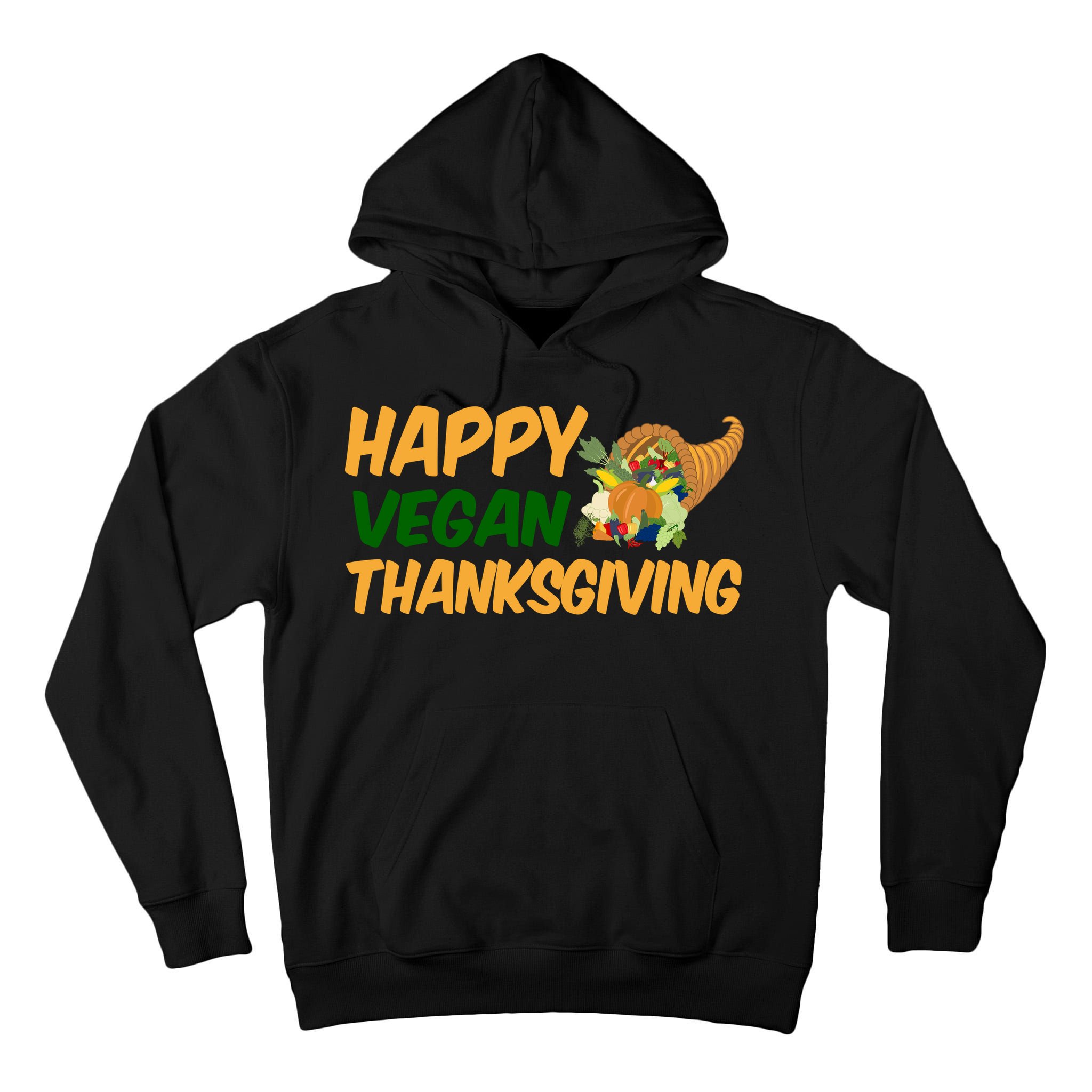Happy Vegan Thanksgiving  Tall Hoodie