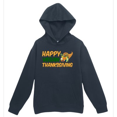 Happy Vegan Thanksgiving  Urban Pullover Hoodie