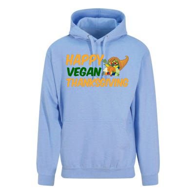 Happy Vegan Thanksgiving  Unisex Surf Hoodie