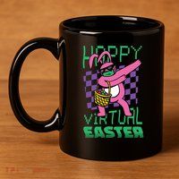 Happy Virtual Easter 11oz C Handle Ceramic Mug