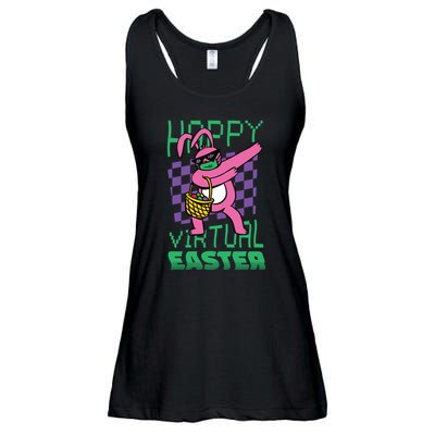 Happy Virtual Easter Ladies Essential Flowy Tank