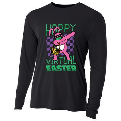 Happy Virtual Easter Cooling Performance Long Sleeve Crew