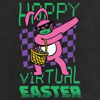 Happy Virtual Easter Trucker Hat