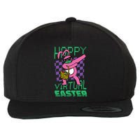 Happy Virtual Easter Wool Snapback Cap