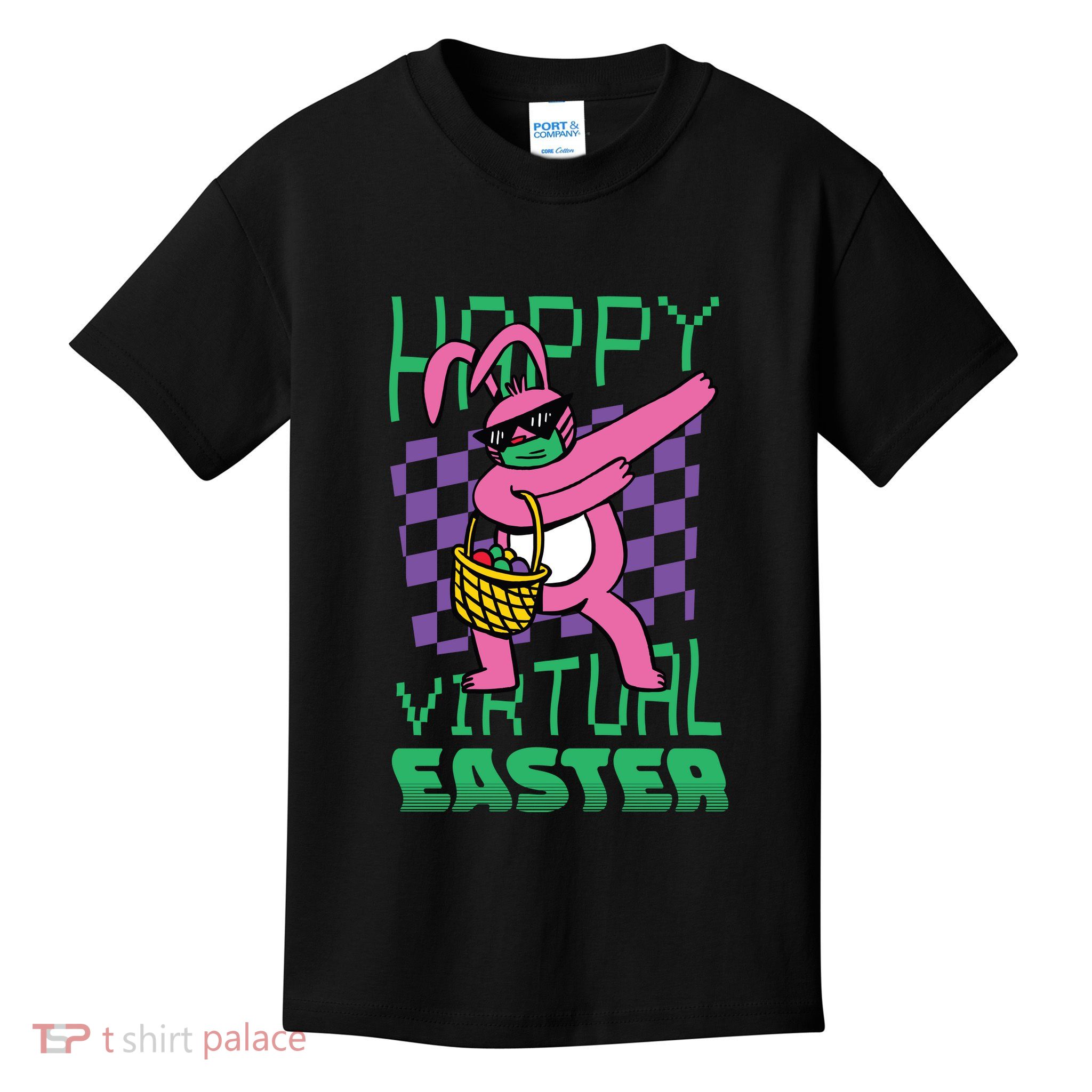 Happy Virtual Easter Kids T-Shirt