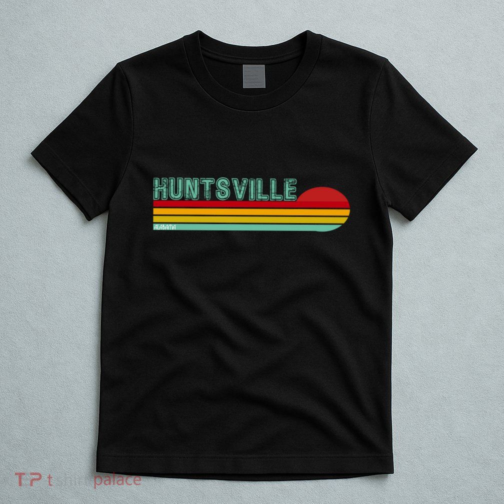 Huntsville Alabama Retro Sunset T-Shirt