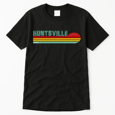 Huntsville Alabama Retro Sunset Tall T-Shirt