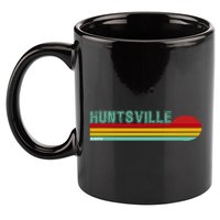 Huntsville Alabama Retro Sunset 11oz C Handle Ceramic Mug
