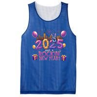 Have A Rockin Happy New Year 2025 New Year Party Fireworks Cool Gift Mesh Reversible Basketball Jersey Tank