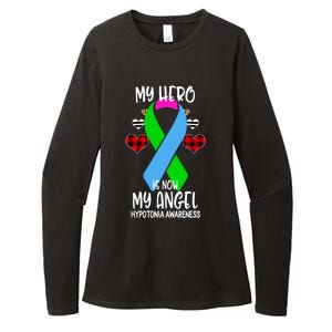 Hypotonia Awareness Remembrance Hero Is Now My Angel Gift Womens CVC Long Sleeve Shirt