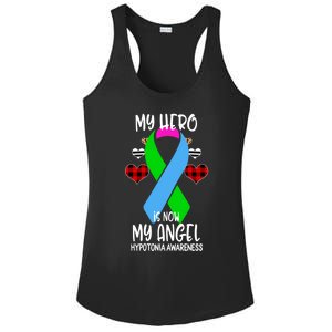 Hypotonia Awareness Remembrance Hero Is Now My Angel Gift Ladies PosiCharge Competitor Racerback Tank