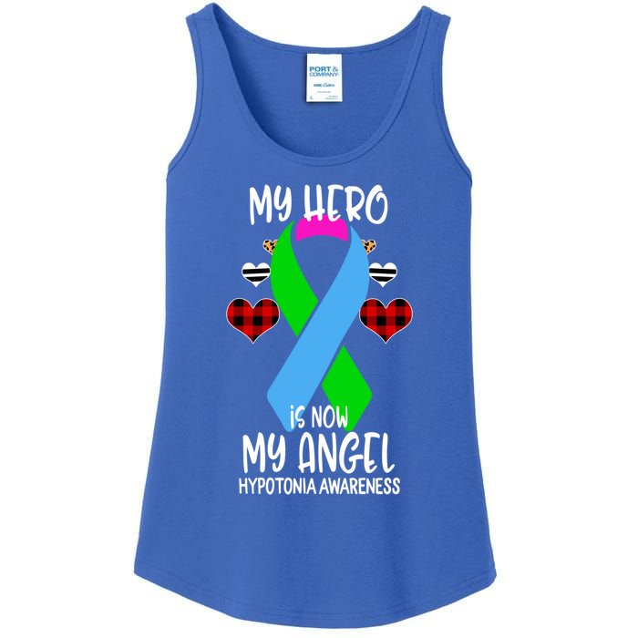 Hypotonia Awareness Remembrance Hero Is Now My Angel Gift Ladies Essential Tank