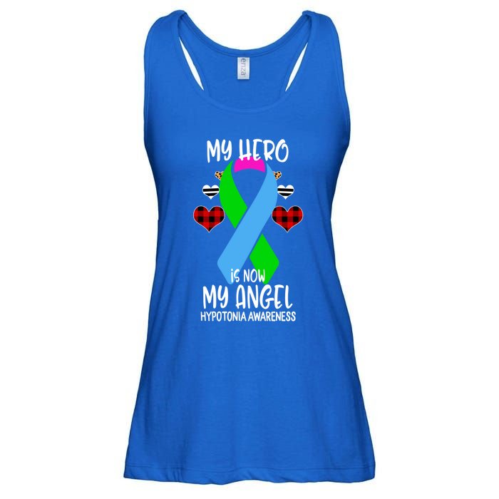 Hypotonia Awareness Remembrance Hero Is Now My Angel Gift Ladies Essential Flowy Tank