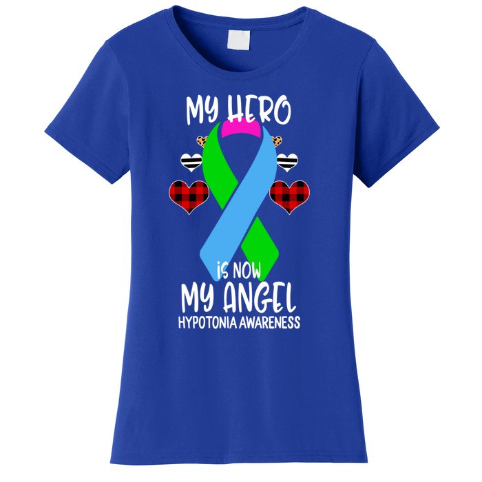 Hypotonia Awareness Remembrance Hero Is Now My Angel Gift Women's T-Shirt