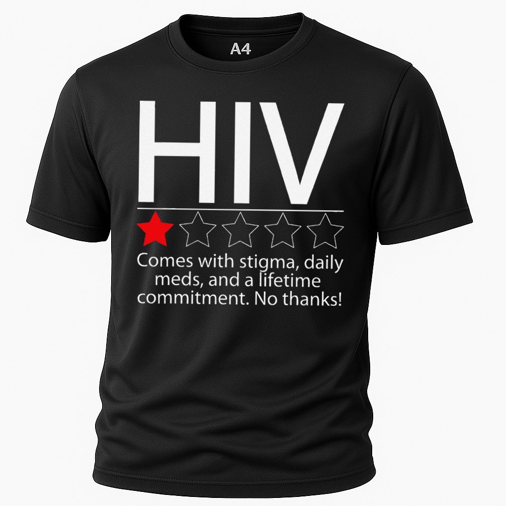 Hiv Awareness Red Ribbon World Aids Day Fighters Cooling Performance Crew T-Shirt