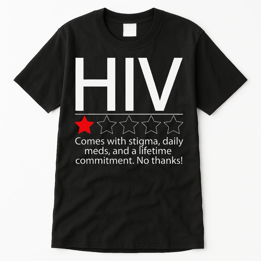 Hiv Awareness Red Ribbon World Aids Day Fighters Tall T-Shirt